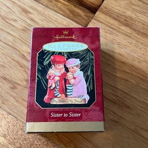 Hallmark sister’s ornament